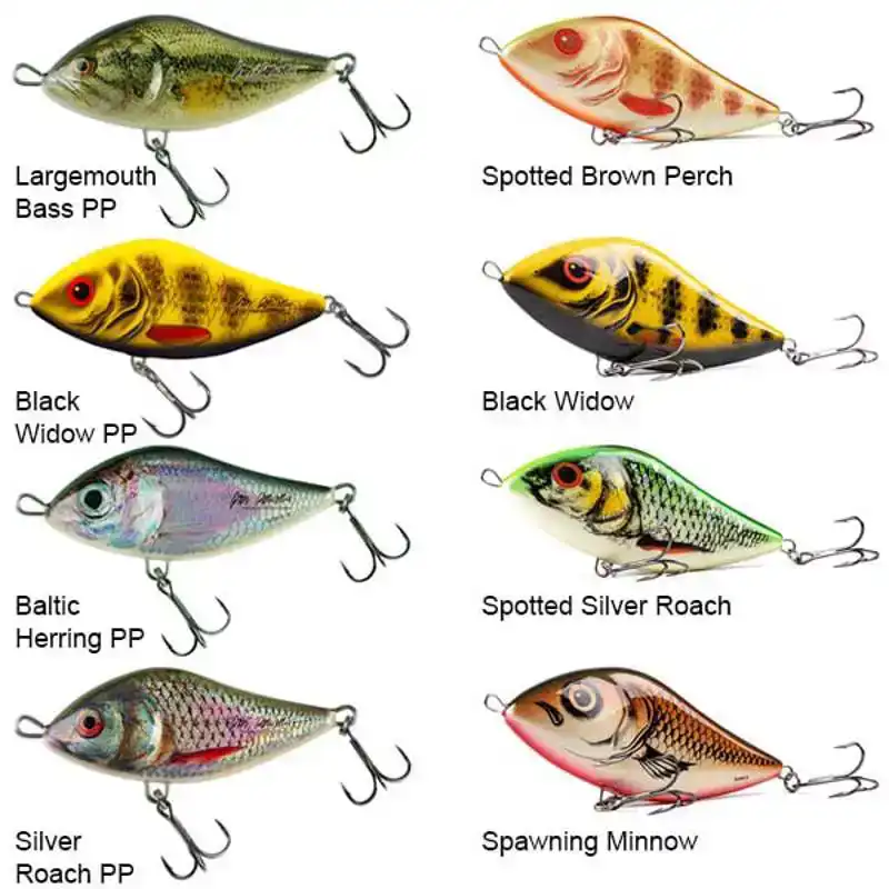 Slider - Sinking - 5 cm - Hot Perch