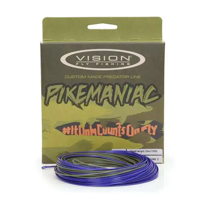 PIKEMANIAC WF10 Sink3 to Sink6 fly line