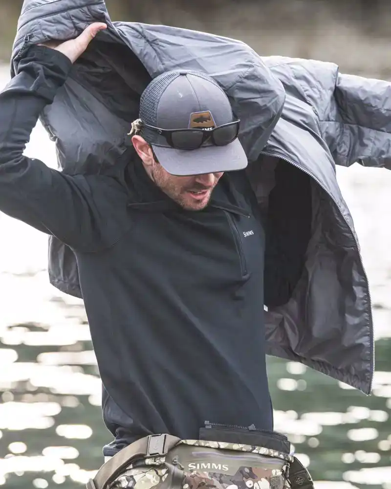 Fall Run Hoody Black M