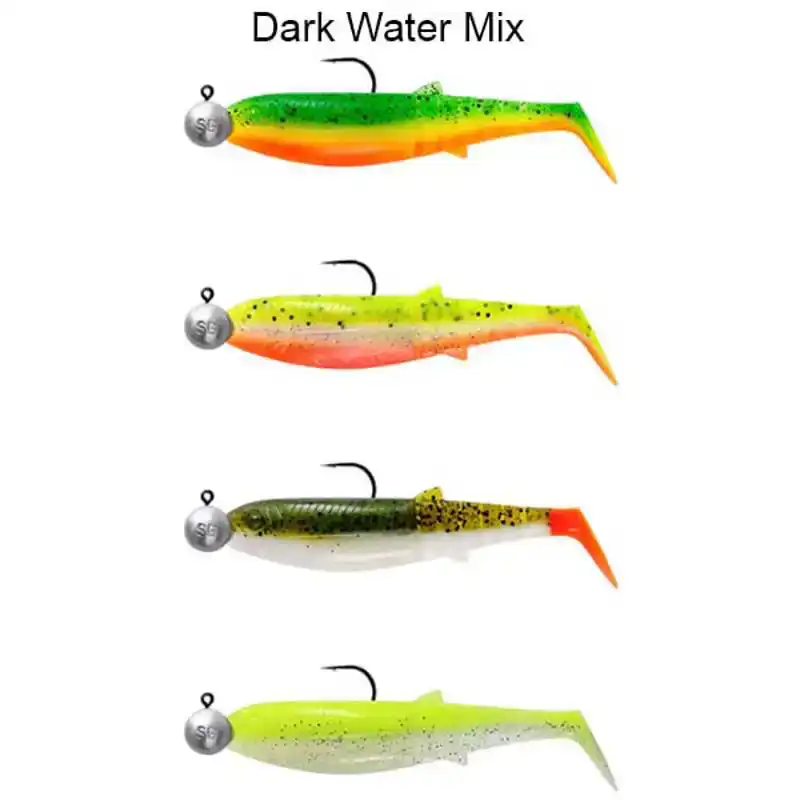 Ready Cannibal Shad - 6,8 cm - Clear Water Mix