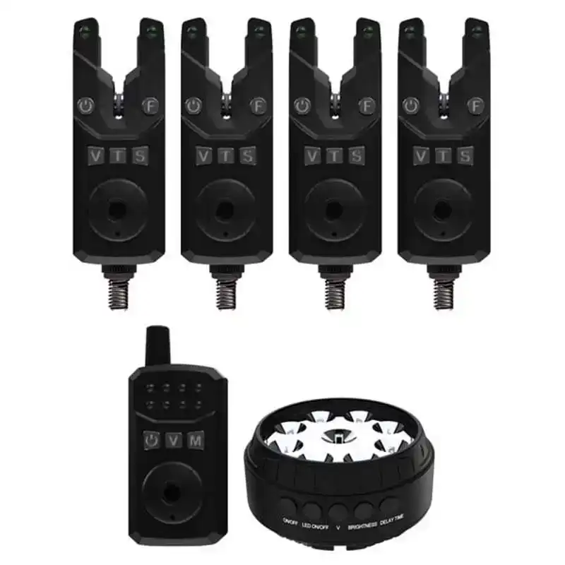 SKS2 Alarm Set + Bivvy Lamp - 2 beetmelders + receiver