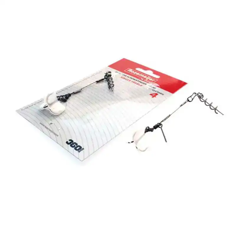 Shallow Screw Stinger - Single Treble - Haak: 4 - 10 cm