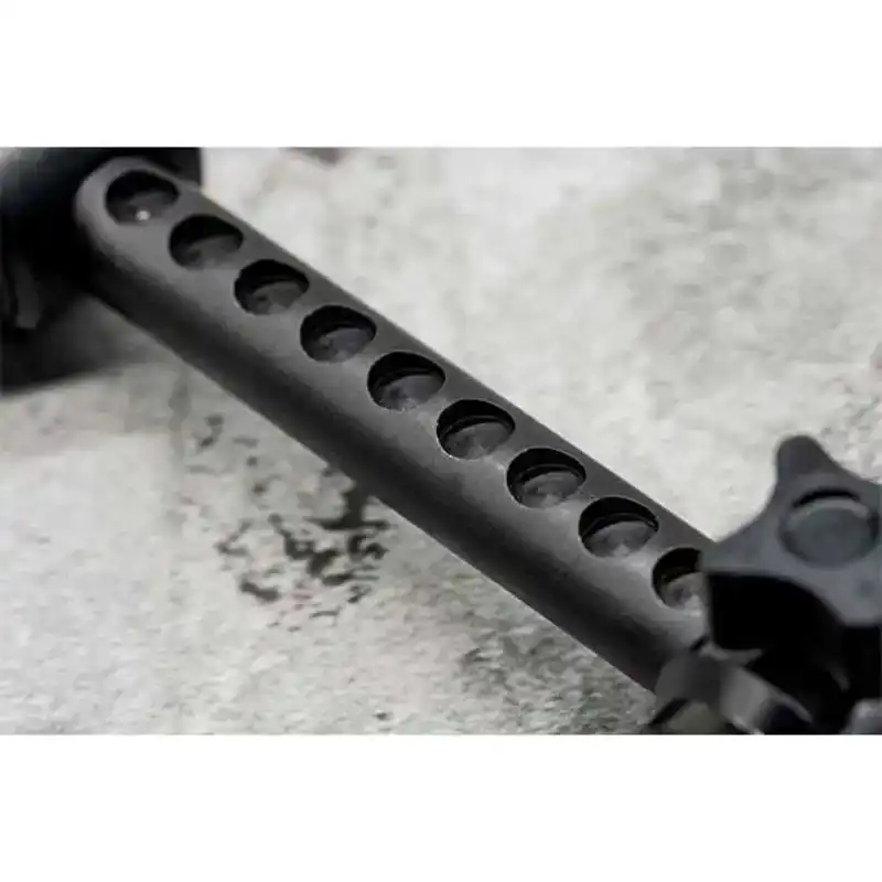 Elbowz Black Anodized Aluminium - 2 Rod Std (8" & 7")