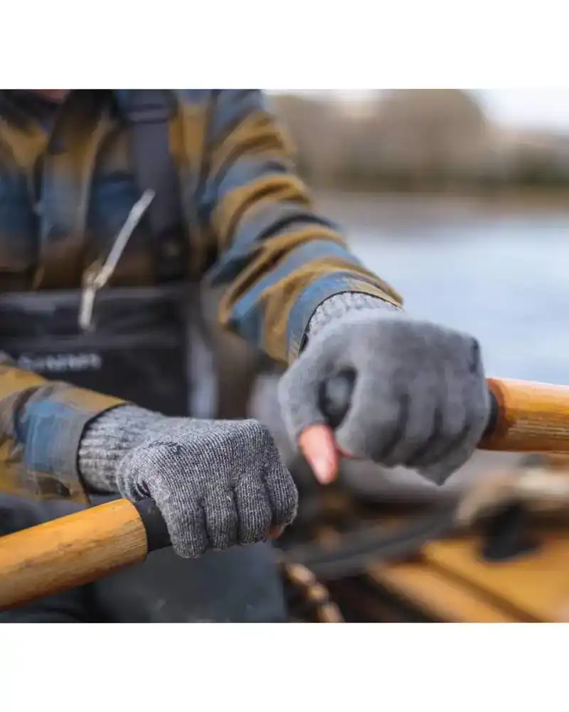 Wooly Finger Glove Steel L/XL