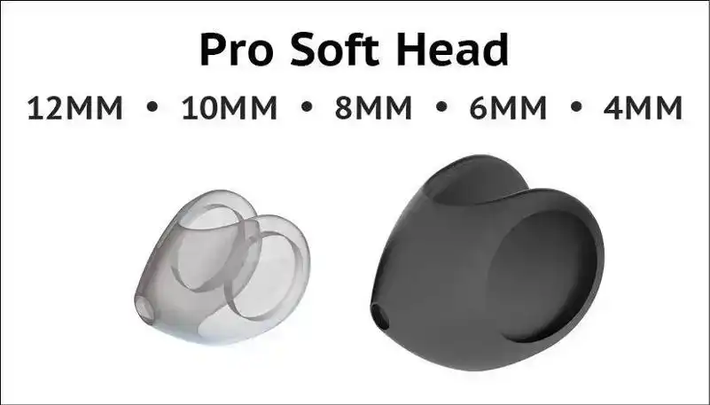 Softheads Black 12mm