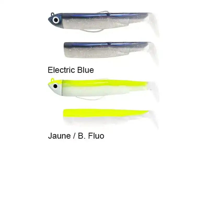 Black Minnow Shore Combo - No. 2 (90) - 5 gram - Electric Bl