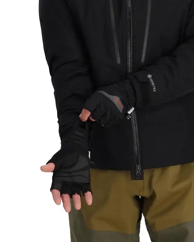 Windstopper Half-Finger Glove Black XXL
