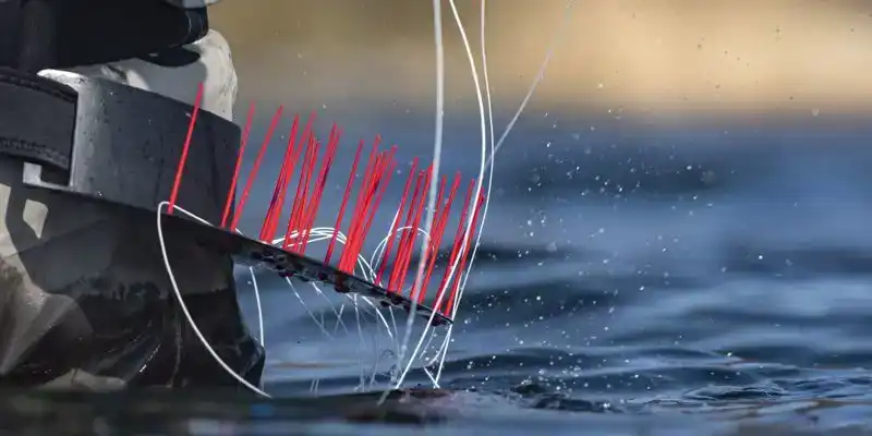 FlexiStripper Black w/Clear pegs - 125 cm belt