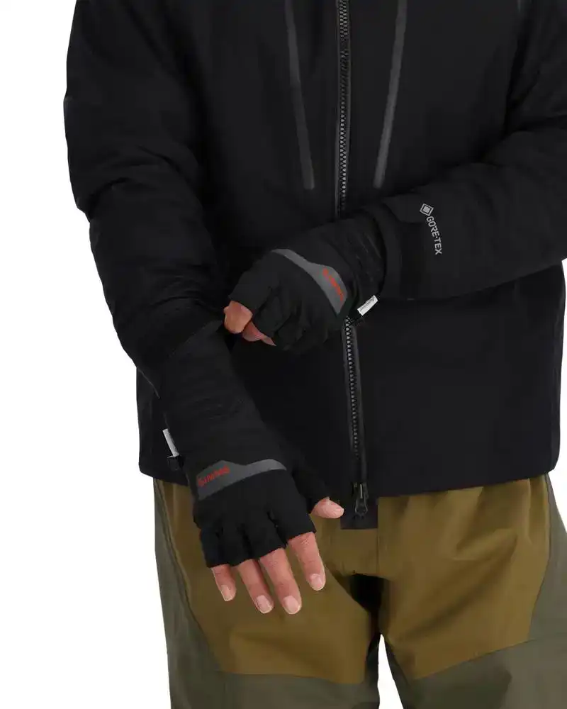 Windstopper Half-Finger Glove Black XL