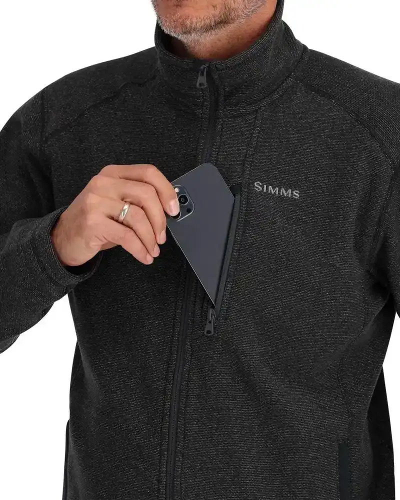 Rivershed Full Zip Black Heather L