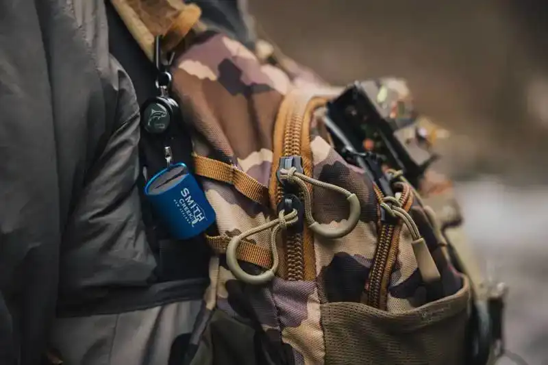 Rod Clip Blue with zinger