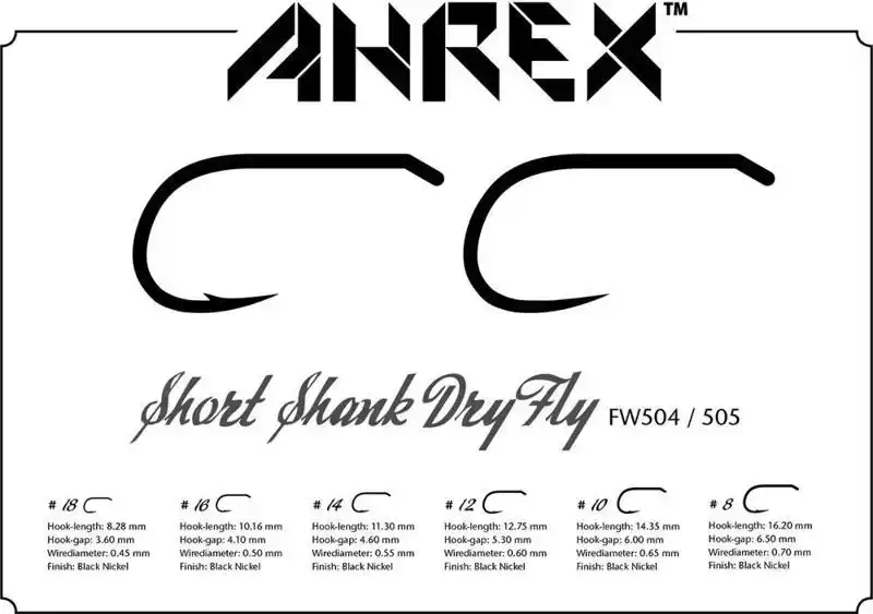 FW504 Short Shank Dry Barbed #10