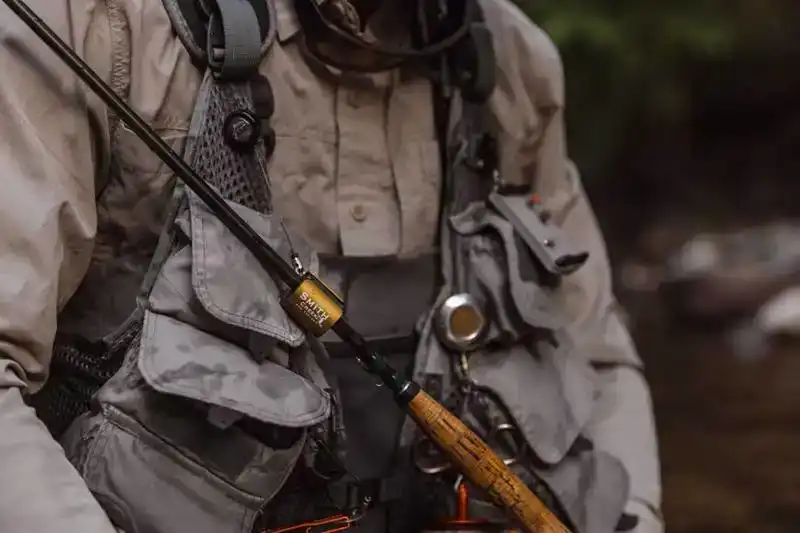 Rod Clip Blue with zinger