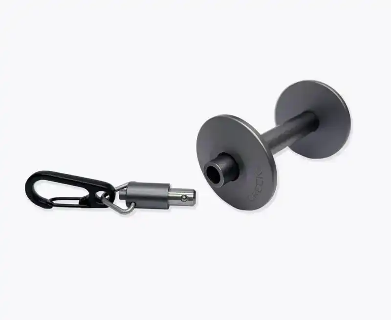 Tippet Holder Metallic Grey