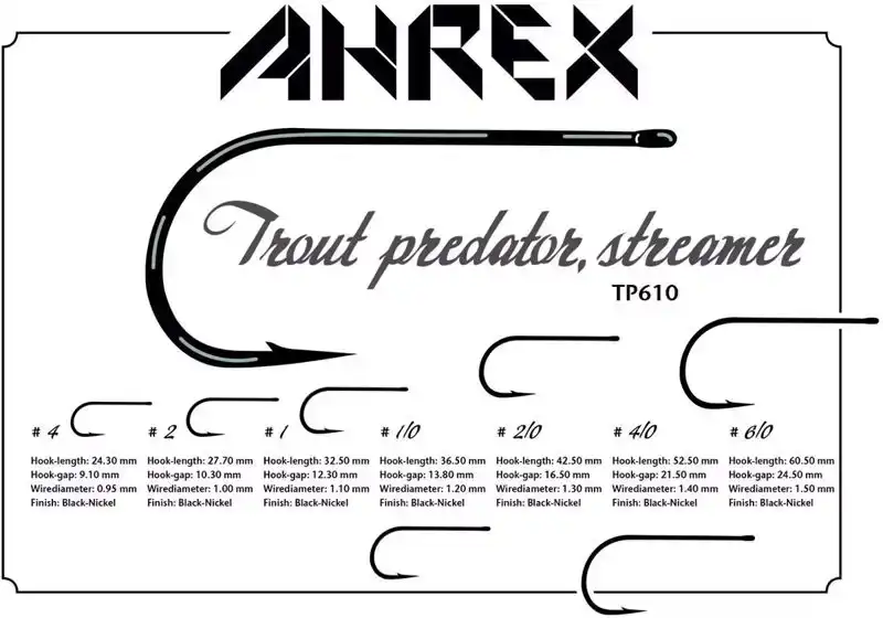 TP610 Trout Predator Streamer #1