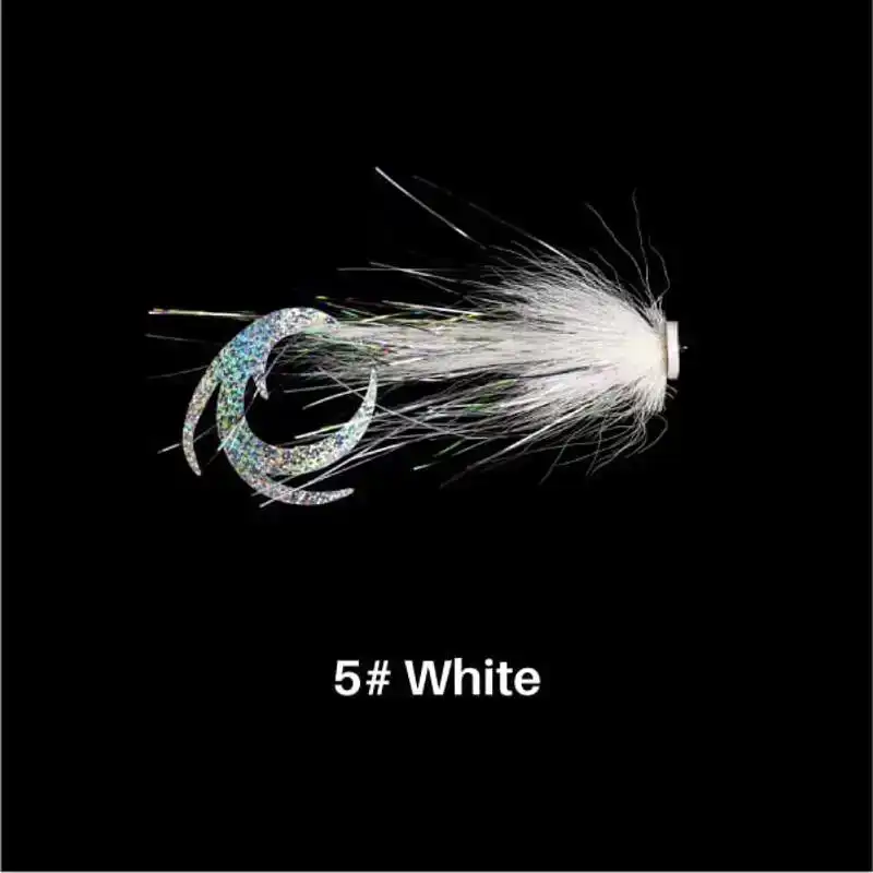 Waterpushing Pike Flies - 1# - Brown