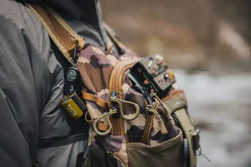 Rod Clip Blue with zinger