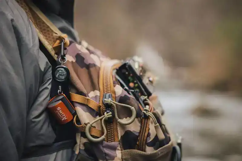 Rod Clip Blue with zinger