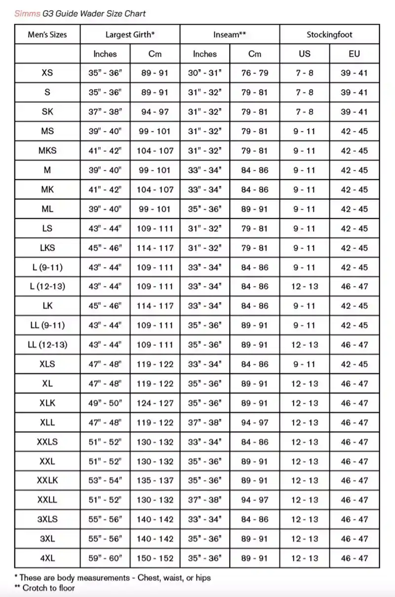 G3 Guide Stockingfoot Gunmetal L 12-13